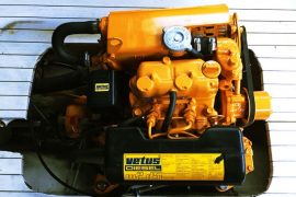 Foto onderhoud Vetus diesel binnenboordmotor